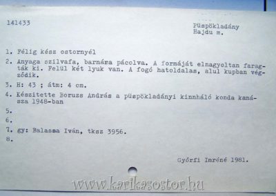 Néprajzi múzeum 503